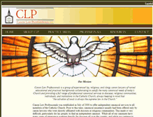 Tablet Screenshot of canonlawprofessionals.com